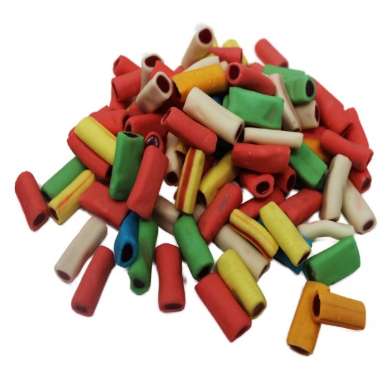 Fruchtgummi Schaumzucker Mini Fruchtmix Sticks mit Füllung Halal 300g