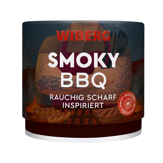 Wiberg Smoky BBQ rauchig scharf inspiriert natürlichen Rauchnote 100g 