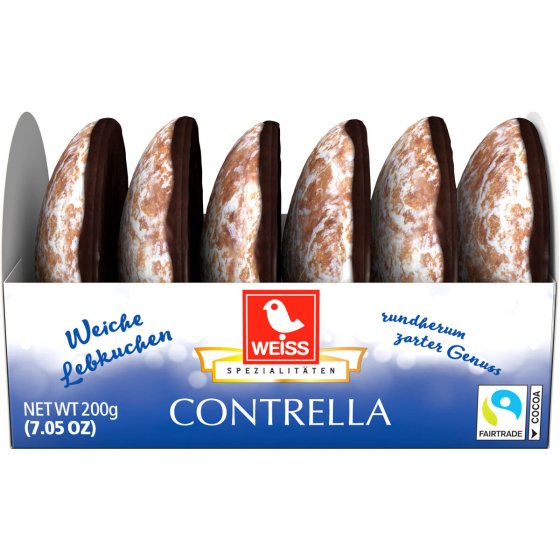 Weiss Contrella Classic Zartbitter Lebkuchen zarter Genuss 200g 