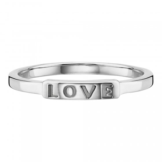 Ring 925/- Sterling Silber rhodiniert Love 