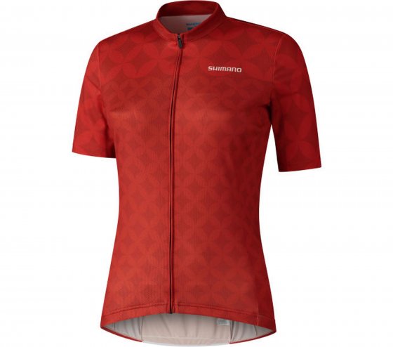 W's MIZUKI Short Sleeve Jersey,   Red 