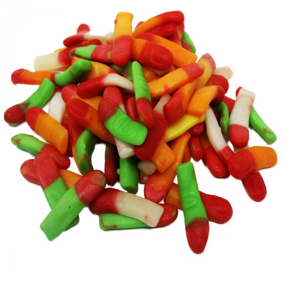 Fruchtgummi Jelly Gruselfinger bunt fruchtig süss Halal 175g 