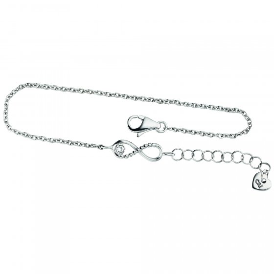 Armband 925/- Sterling Silber rhodiniert Zirkonia 