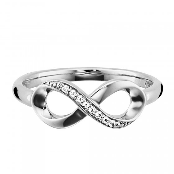 Ring 925/- Sterling Silber rhodiniert Topas 