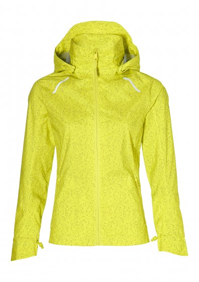 Fahrrad-Regenjacke Damen Skane HiVis, neon yellow 