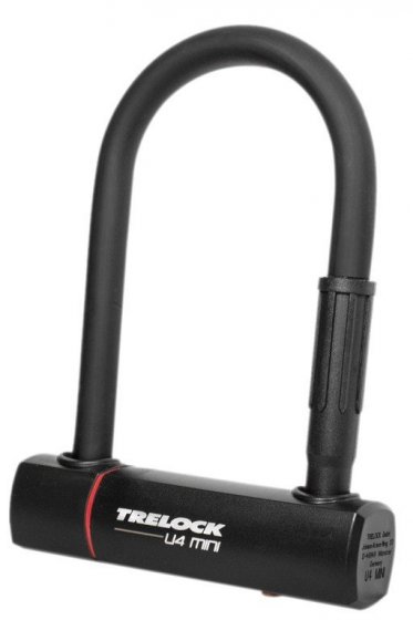 Bügelschloss U4 Mini, 8,3x15,2cm, Ø14mm, schwarz