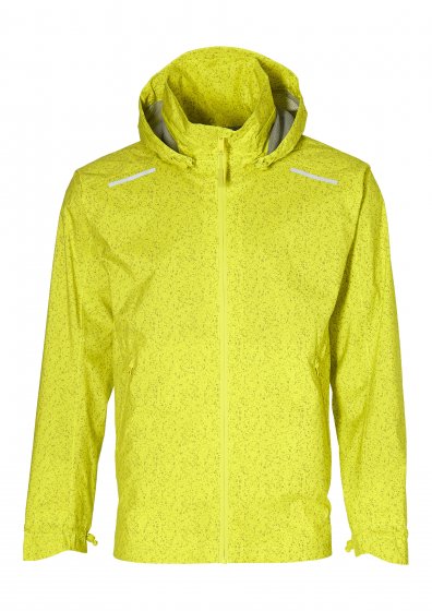 Fahrrad-Regenjacke Herren  Skane HiVis, neon yellow 