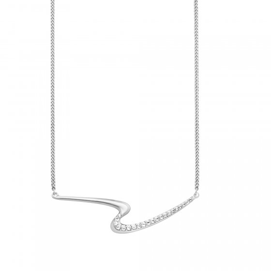 Collier 925/- Sterling Silber rhodiniert Topas 