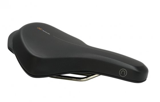 Fahrrad-Sattel On, unisex Moderate, 267 x 189 mm 