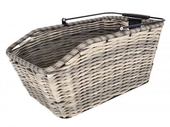 Hinterradkorb  Structura GT, schilf grau  Racktime 