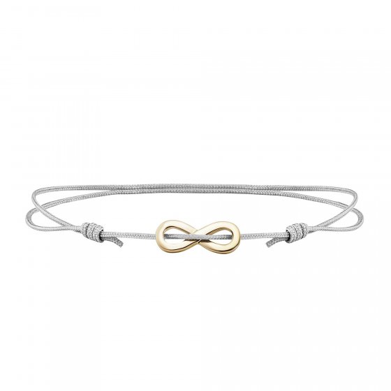 Armband 925/- Sterling Silber vergoldet Infinity 