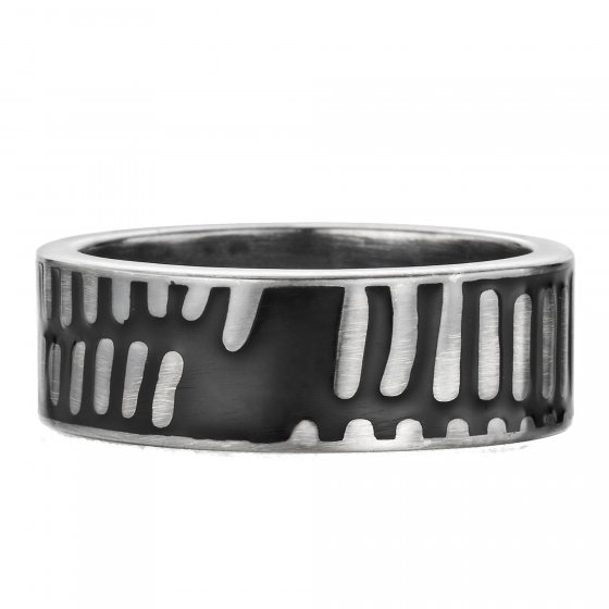 Ring 925/- Sterling Silber oxidiert Australien 