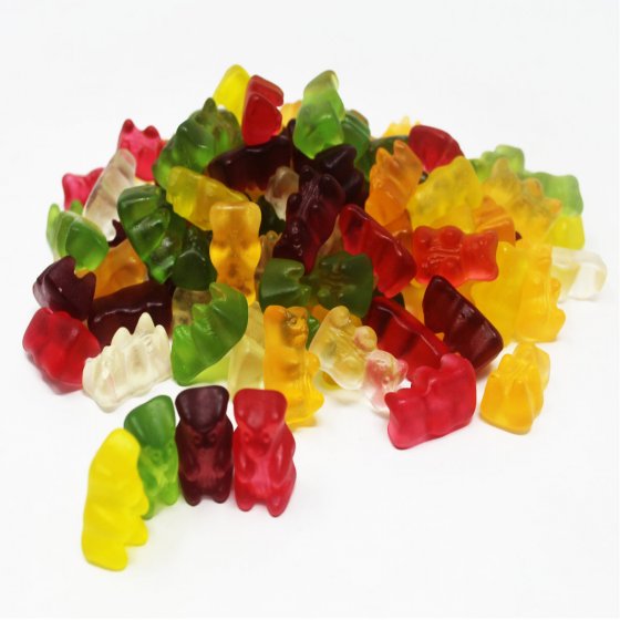 Fruchtgummi Bären fruchtig mehrfarbig sortiert zuckerfrei 175g
