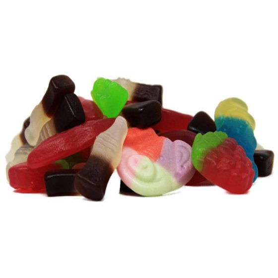Gelatinefreier Fruchtgummi Mix fruchtig lecker vegetarisch 300g 