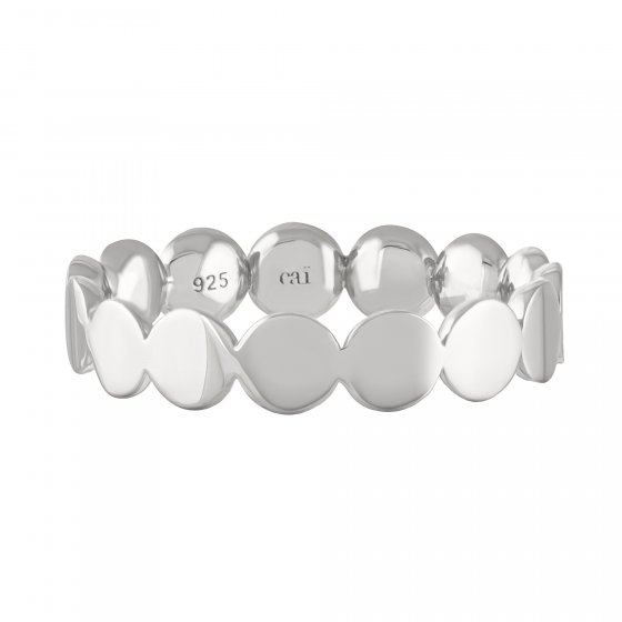 Ring 925 Sterling Silber rhodiniert Boho Style 