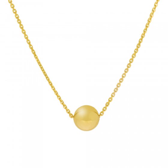 Halskette Gold 375 Kugel 45/42cm 
