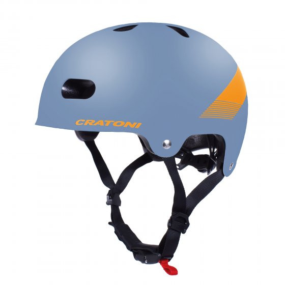 Kinder-Fahrradhelm C-Mate Jr., petrol-orange 