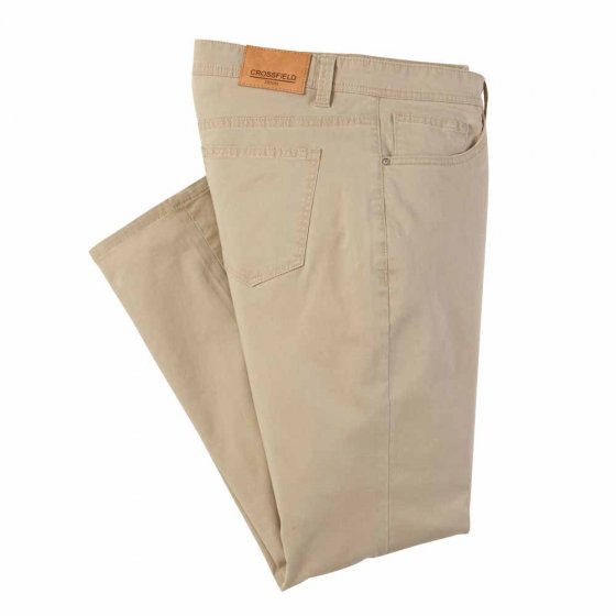 Baumwoll-Stretchhose 60 | Beige