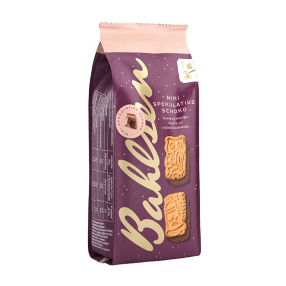 Bahlsen Mini Schoko Spekulatius mit Vollmilchschokolade 200g 