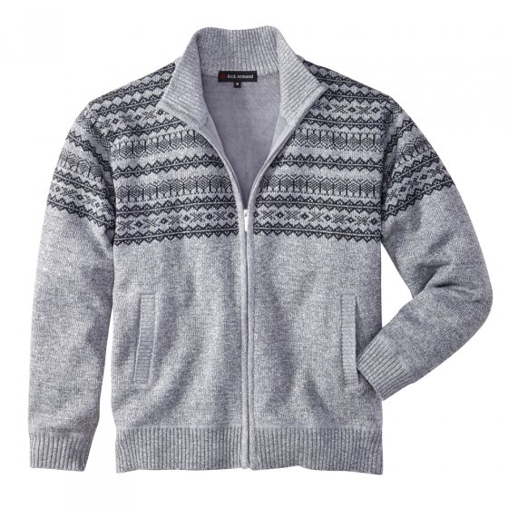 Thermo-Strickjacke
