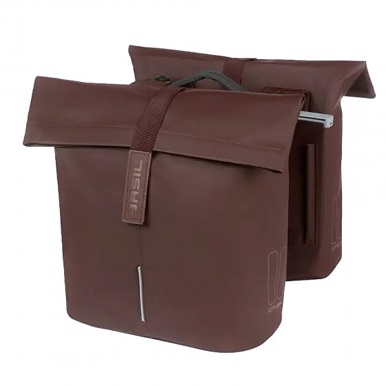Doppelpacktasche "City" MIK , roasted brown 