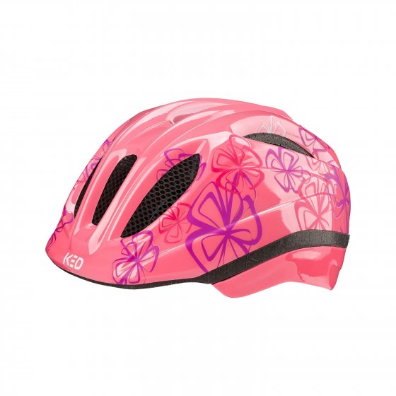 Kinderhelm  MEGGY II TREND, Soft Pink Flower Gloss 
