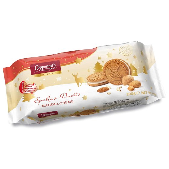 Coppenrath Doppelspeku Duett mit würziger knuspriger Mandelcreme 200g 