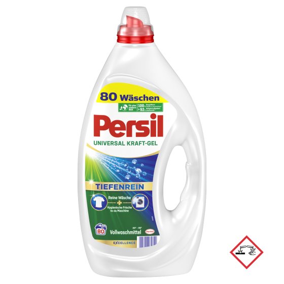 Persil Universal Gel Vollwaschmittel Tiefen Rein 80 WL 3600ml 
