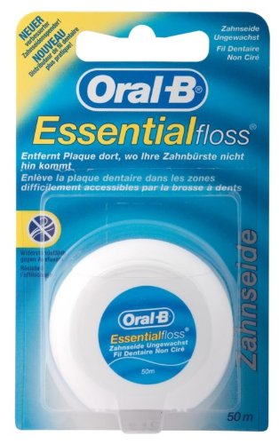 ORAL B Zahnseide ungewachst 50m, 1 P 