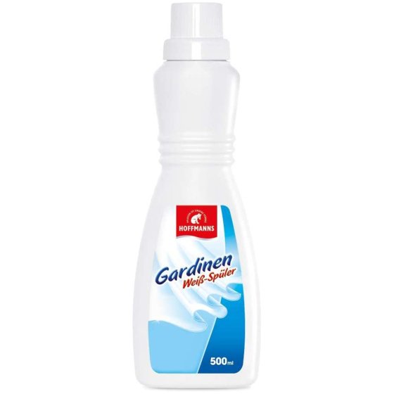 Hoffmanns Gardinen Weiß Spüler UV und Gilbschutz 500ml 4er Pack 