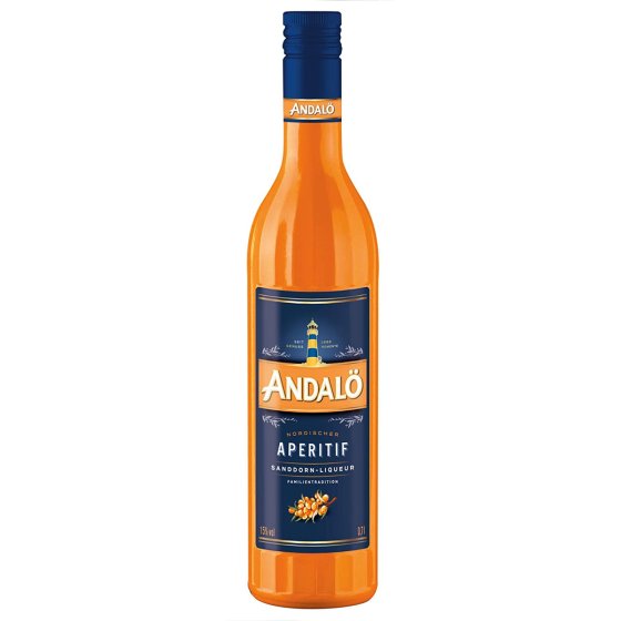 Behn Andalö Original Sanddornlikör 15 Prozent Alkoholgehalt 700ml 