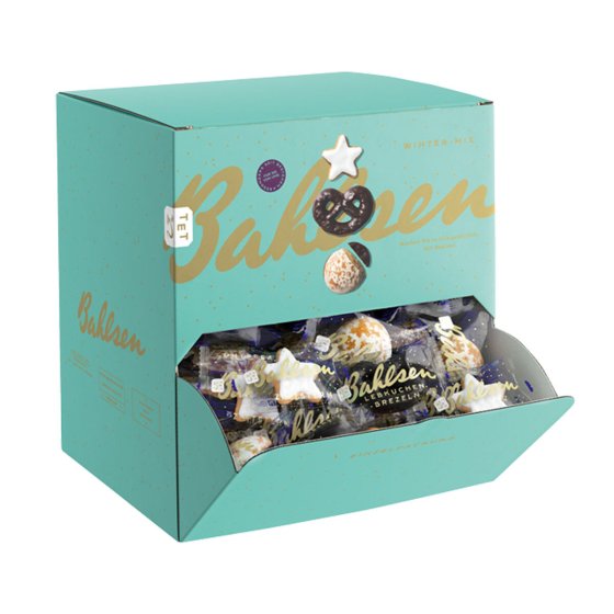 Bahlsen Winter Mix Dreierlei weihnachtliches leckeres Gebäck 1030g 