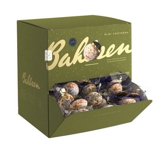 Bahlsen Mini Contessa kleines und zartes Lebkuchen Gebäck 1125g 