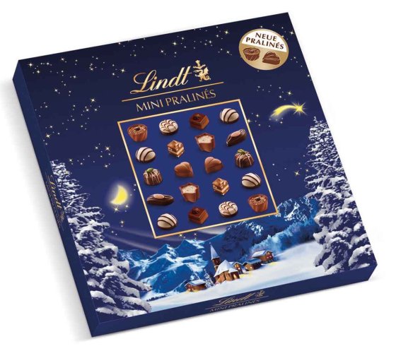 Lindt Weihnachts Zauber Mini Pralines exklusive Mischung 100g 