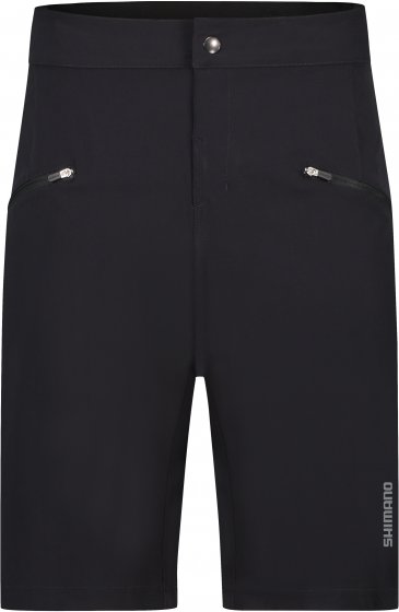 Fahrrad-/ Wanderhose Woman's INIZIO TRAIL Shorts w/o Liner, black 