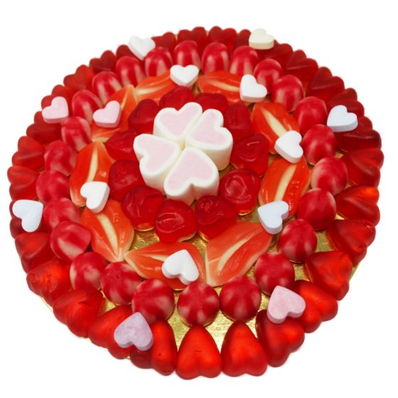 Fruchtgummi Love Pizza im Pizzakarton luftdicht verschweißt 450g 