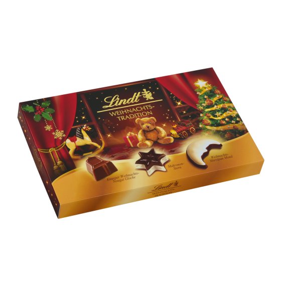 Lindt Weihnachts Tradition Pralines weihnachtliche Mischung 137g 