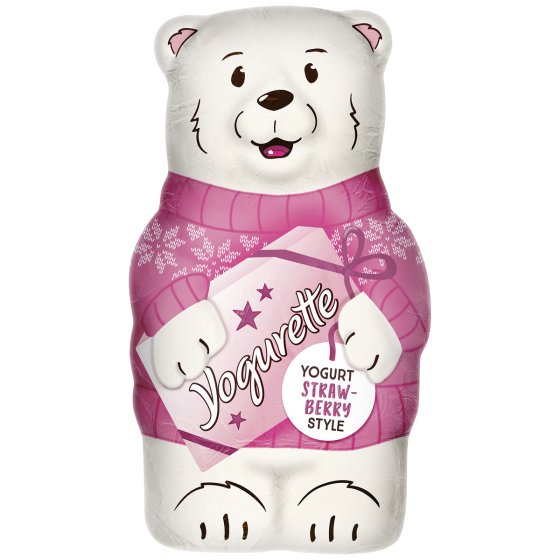 Yogurette Eisbär Hohlfigur mit weißer Schokolade und Joghurt 75g 