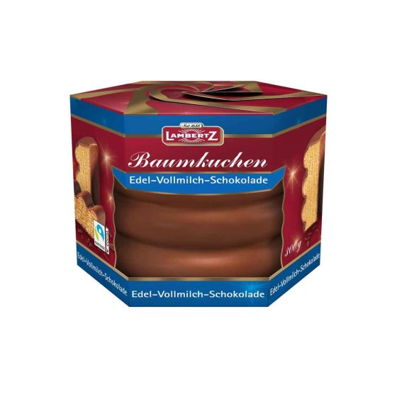 Lambertz Baumkuchen Vollmilch Edel Vollmilch Schokolade 300g 