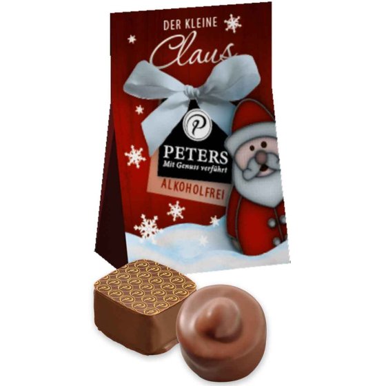 Peters Weihnachtspralinen Der kleine Claus alkoholfreie Pralinen 25g 