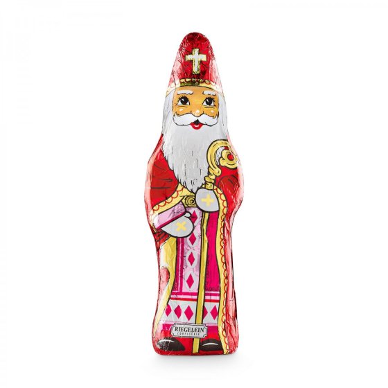 Riegelein Sankt Nikolaus aus leckerer Vollmilchschokolade 100g 