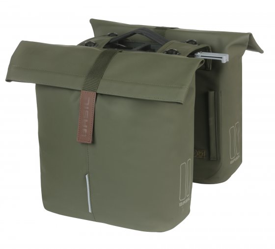 Doppelpacktasche "City" MIK , moosgrün 