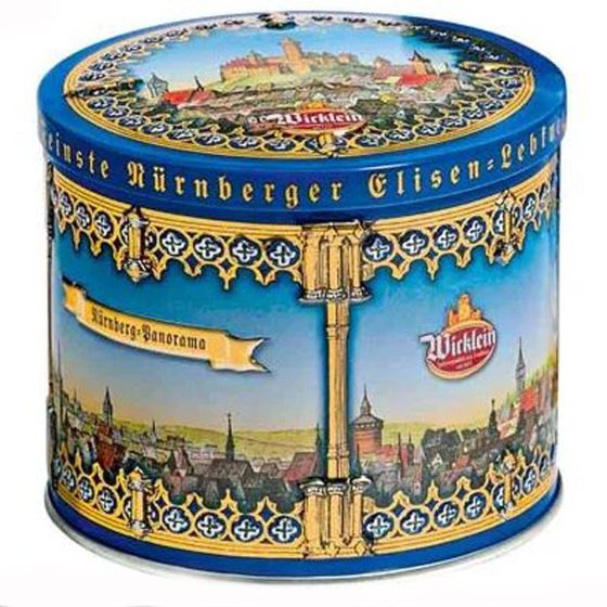 Wicklein Feinste Nürnberger Elisen Lebkuchen in der Dose 200g 