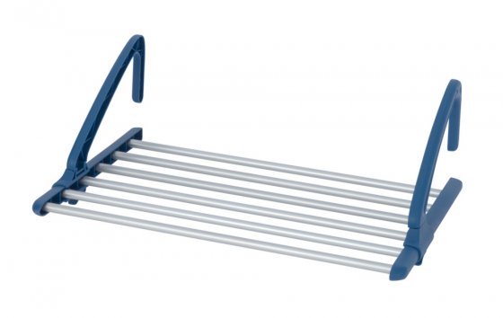 Teleskop Balkonwäschetrockner Alu, aus rostfreiem Aluminium 