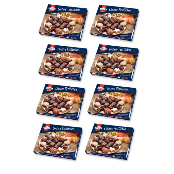 Schulte Unsere Festlichen Lebkuchenspezialitäten 250g 8er Pack 
