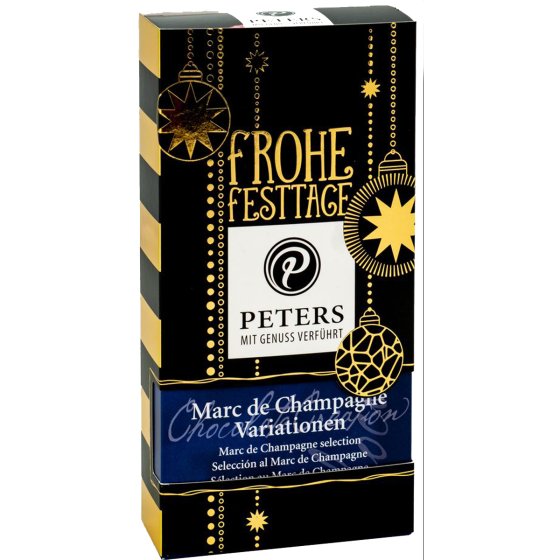 Peters Frohe Festtage Marc de Champagne Trüffel Variationen 100g 