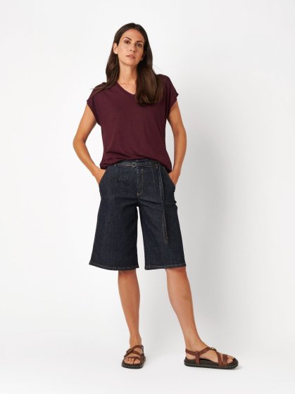 Jeansbermudas Liv Bermuda 