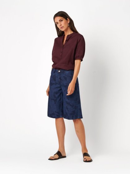 Jeansbermudas Liv Bermuda 