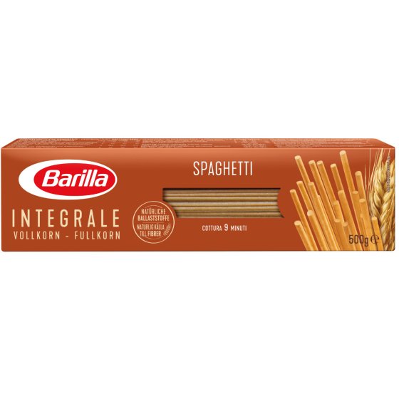 Barilla Vollkornnudeln Integrale Spaghetti No 5 aus Italien 500g 