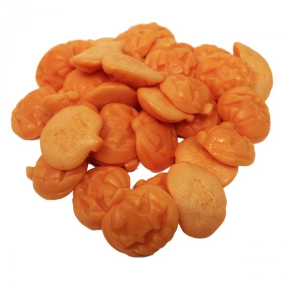 Fruchtgummi Kürbisköpfe softig mit Himbeere und Erdbeere 175g